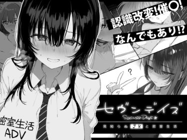 【激シコ】完全にプロの犯行！今週末はこのゲーム一択！｜セヴンデイズ 見知らぬJKと密室生活｜感想・レビュー